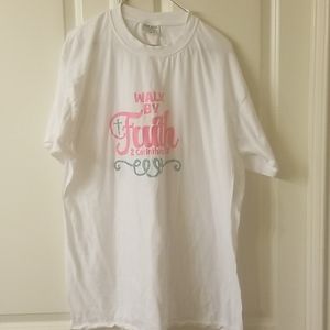 WALK BY FAITH Graphic Tee 2XL